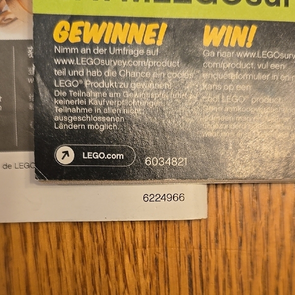 LEGO Ninjago Masters of Spinjitzu Red/Gold Building Set Instruction Books LOT H - Picture 3 of 3